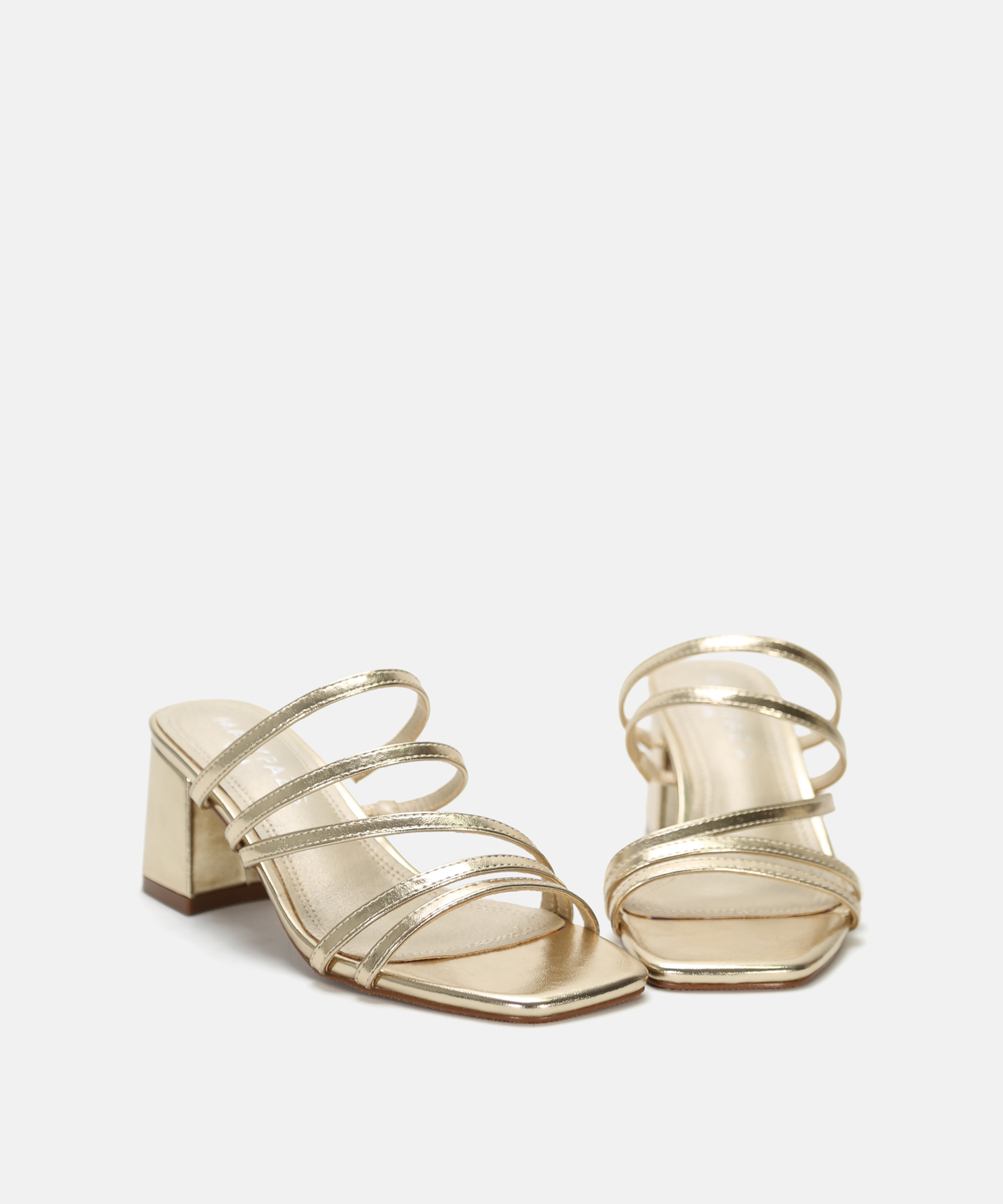 Sandalia tac&oacute;n tiras image number null